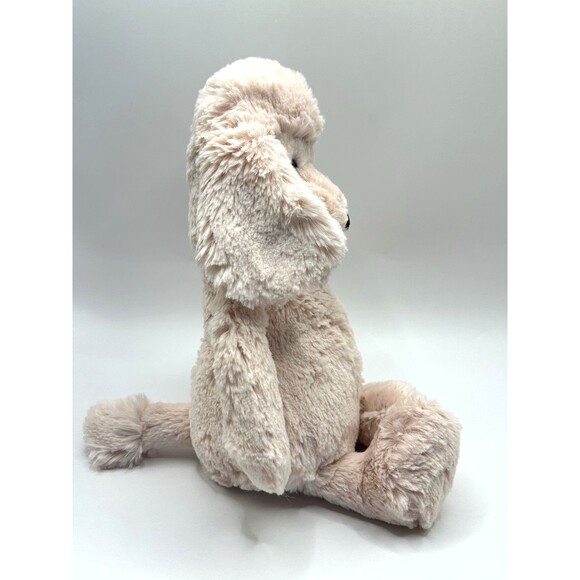 Jellycat Bashful Poodle Blush Pink Medium Size With Tags - Retired BAS3PDL - Picture 8 of 15